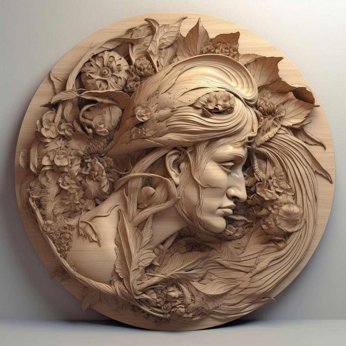 نموذج ثلاثي الأبعاد لآلة CNC 3D Art 